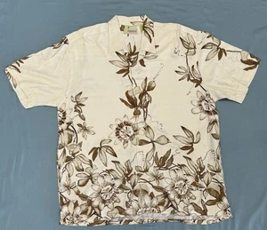 Cubavera Herren Kurzarm Blumen Knopfleiste Größe XL gebraucht - Bild 1 von 3