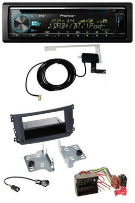 Pioneer MP3 AUX CD USB DAB Autoradio für Smart ForTwo (451, 2010-2015) - Bild 1 von 4