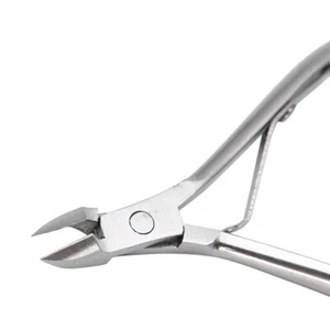 Stainless Steel Dead Skin Pliers Scissors Nail Cuticle Nippers Manicure GDB FER - Picture 1 of 17