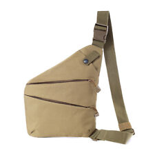 Man Personal Gun Bag Anti Theft Pocket Shoulder Chest Waterproof Portable Travel