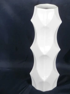 "" 70s Pop Art Design abstract Porcelain glazed Vase 27 cm glasiert Winterling - Bild 1 von 8