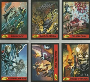 Mars Attacks Heritage - Guide to The New Universe - 15 Card Topps 2012 Chase Set - Picture 1 of 2
