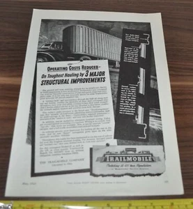 Remolque Trailmobile 1946 Ad Major - Imagen 1 de 1