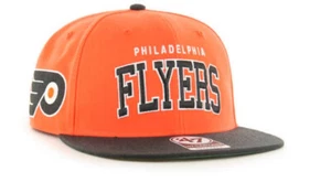 Philadelphia Flyers '47 Captain Snapback Hat - Orange/Black - Picture 1 of 2