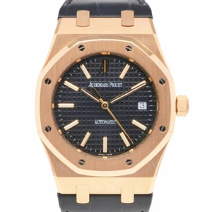 AUDEMARS PIGUET Royal oak Watches 15300OR.OO.D002CR.01 K18 Pink Gold used - Imagen 1 de 10