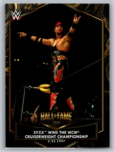 Superbrawl VII 2021 Topps WWE Hall Of Fame Tribute HOF-7 NWO Syxx Wins WCW... - Picture 1 of 2