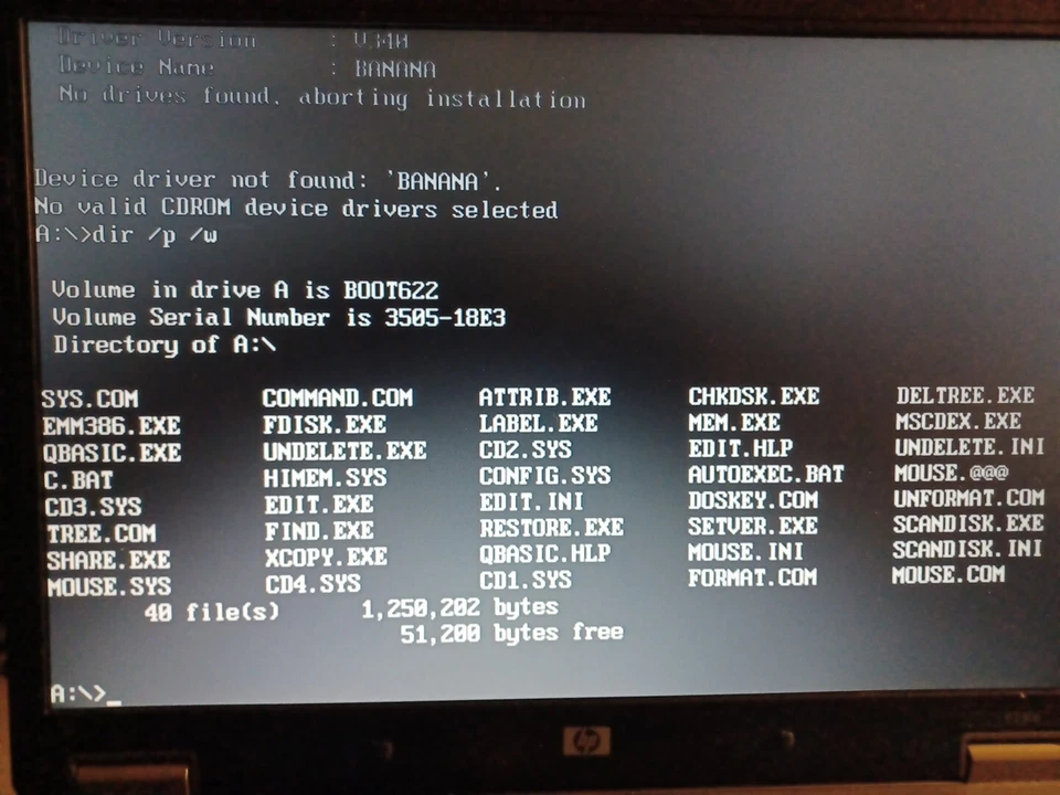 DOS bootable CD-R - Imagen 1 de 1