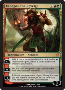 MTG - Xenagos, the Reveler - Theros - NM, English Magic FLAT RATE SHIP - Picture 1 of 1