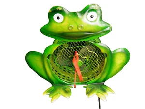 Himalayan Breeze Metal Frog Shaped Decorative 2 Speed Fan 15”-PREOWNED-TESTED - Picture 1 of 6