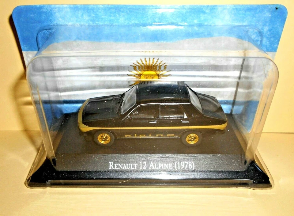 DIE CAST  Renault 12 Alpine (1978) - AUTOS INOLVIDABLES 1/43 SCAT Z+E - Immagine 1 di 1