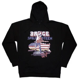 Bruce Springsteen - Nacido en los Estados Unidos '85 - Sudadera con Capucha Pullover Negra - Imagen 1 de 1