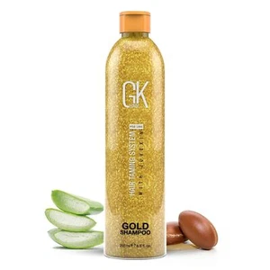 GK HAIR Women Men Gold Shampoo Moisturizing Shine Natural Sulfate Free 8.5 fl Oz - Picture 1 of 6