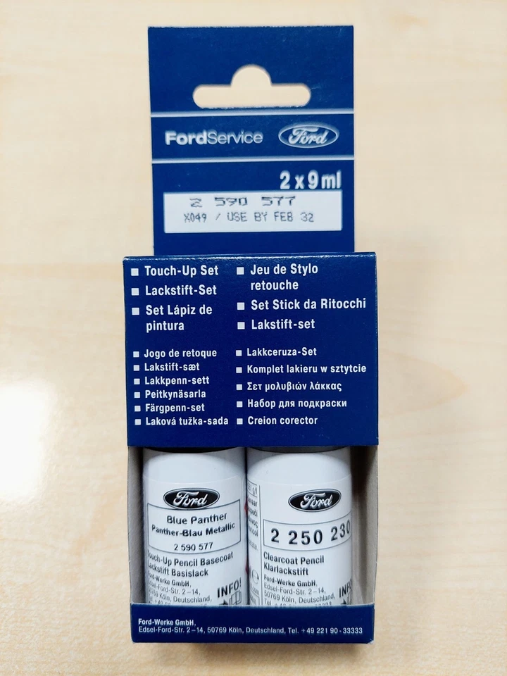 Original Ford Lackstift Panther-Blau Metallic 2590577 - Bild 1 von 1
