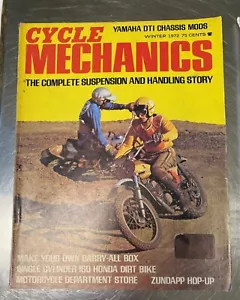 1972 Winter Cycle Mechanics Vintage Motorcycle Magazine - Picture 1 of 1