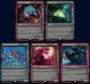 Magic The Gathering Secret Lair Drop: Showcase: Duskmourn - Rainbow Foil Edition - Picture 1 of 1