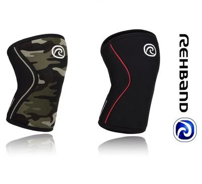 Rehband RX Line 7mm CrossFit Cap Brücken Gewichtheben Strongman Kniestütze - Bild 1 von 4