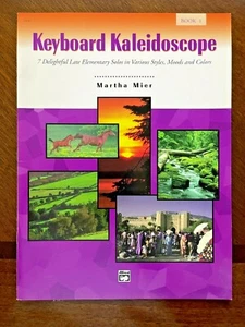 Keyboard Kaleidoscope 7 Late Elementary Solos in Various Stiles Book 1 - Picture 1 of 4