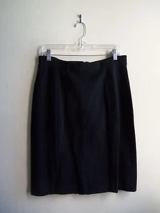 Ann Taylor Stretch Pencil Skirt, Black, Solid, Rayon Blend, Size 10, NWT - Imagen 1 de 9