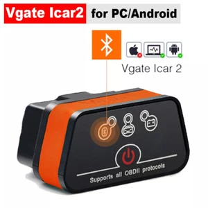 Vgate iCar OBDII Code Reader Bluetooth OBD2 Scanner ELM327 Car Diagnostic Tool - Picture 1 of 6