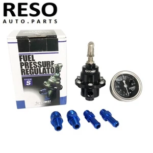 Universal Adjustable Tomei Fuel Pressure Regulator Type-S 185001 With Gauge - Picture 1 of 10