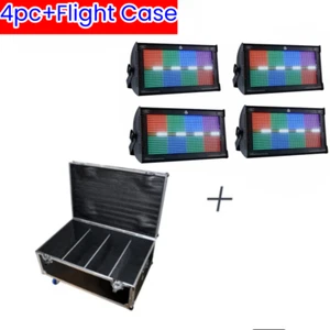 4pc/ rgb 1000W Martin LED Strobe Lights Atomic DMX512 Strobe Flash Light+Case - Picture 1 of 7