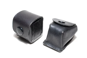 2x Minolta Japan kleine Zubehörtasche aus Leder für Gurtbefestigung (gut) - Bild 1 von 8