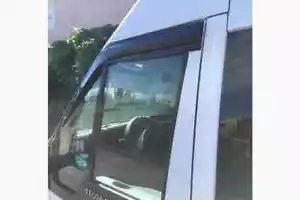 FORD TRANSIT MK6 MK7 2002-2013 EXTERNAL FIT WIND RAIN SUN GUARD DEFLECTORS 2PCS - Picture 1 of 7