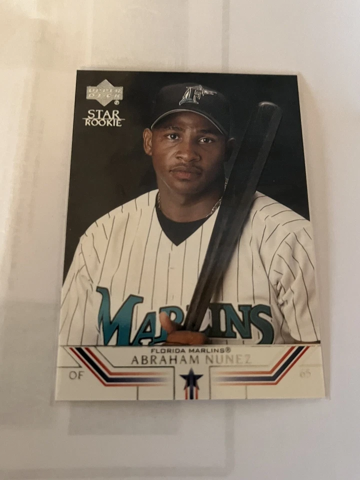 2002 Upper Deck Abraham Nunez Florida Marlins #20 - Image 1 of 4
