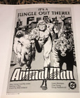 Animal Man Jungle Out There Vertigo DC bandes dessinées publicité production artistique acétate