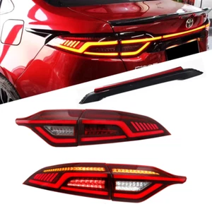 Conjunto de luces traseras LED rojas maletero lámpara trasera LED para Toyota US Corolla 2020-2025 - Imagen 1 de 12