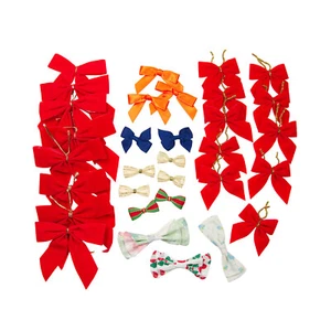 Cintas de terciopelo con apliques de costura pegamento para envolver regalos prefabricados 32 un. - Imagen 1 de 5