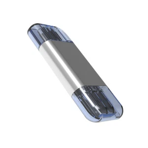 1Pc Reader USB Type Zinc Alloy Reader Adapter - Afbeelding 1 van 12