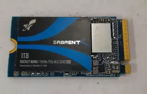 Sabrent Rocket Nano, interno, 1,3 pollici (SB13421TB) NVMe - Foto 1 di 2