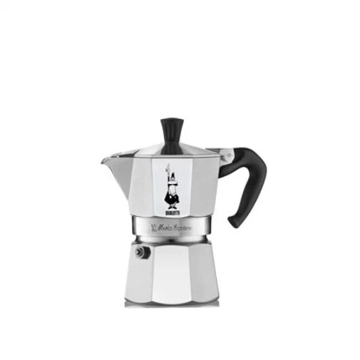 Bialetti Moka Express 3 Tassen Perkolator - Silber