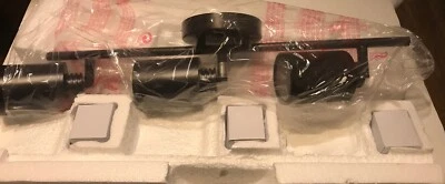 Trans Globe Lighting Holdrege Oil Rubbed Bronze Three-Light Halogen Track Light - Image 1 of 4