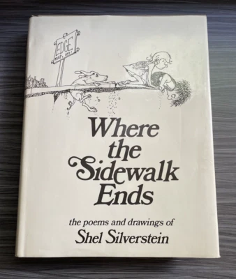 Where The Sidewalk Ends By Shel Silverstein HC DJ  1974 - Image 1 of 4