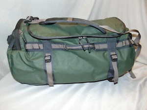 The North Face Base Camp NF00CWW1 Green / Black Waterproof Duffel Bag - Picture 1 of 9