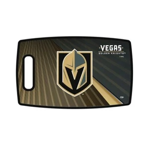 Vegas Golden Knights Large 14.5" x 9" Hard Plastic Hockey Cutting Board Kitchen - Bild 1 von 1