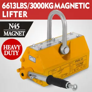 Nuovo magnete di sollevamento magnetico gru sollevamento gru 6614 libbre 3000 kg - Foto 1 di 13