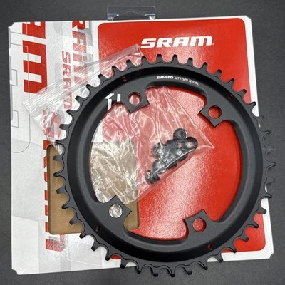 SRAM X-Sync Chainring 42T 110mm Asymmetric BCD, Black - Image 1 of 4