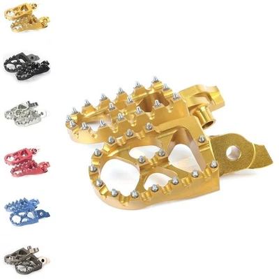 Reposapiés anchos de aluminio para Suzuki RMZ250 07-09 RM-Z 450 2005-2007 Foto 1 de 4