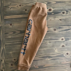 Boys Toddler Carhartt Sweatpants Brown elastic waistband and cuffs- 5 - Picture 1 of 4