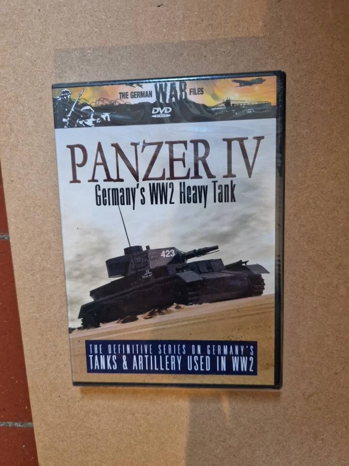 Panzer IV Germany's WW2 Heavy Tank German War Files 2004 new sealed DVD v rare - Image 1 of 1