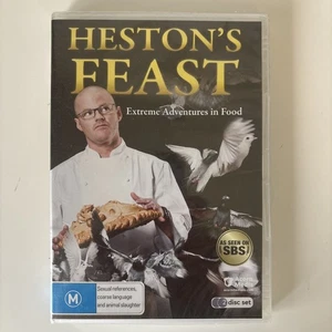 Heston’s Feast DVD 2009 Complete Series Brand New Sealed All Regions - Picture 1 of 6