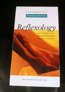 VHS Sealed - Reflexology with Michelle Kluck 1999 Living Arts Massage Practice - Picture 1 of 7