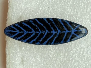 Vintage Enamel on Copper Tie Clip (2879) - Picture 1 of 4