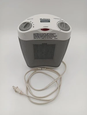 Holmes 1500W Ceramic Heater HCH-4062 Tested Working Small Desk Bedroom Bathroom - Image 1 of 4