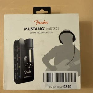 Fender Mustang Micro Headphone Guitar Amp Brand New - Picture 1 of 7