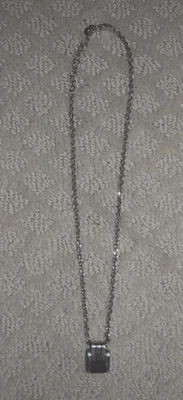 Collar EMPORIO ARMANI Acero Inoxidable y Negro 20" Cadena Inoxidable Foto 1 de 4