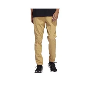 Adidas Aeroready Athletic Wind Training Pants HK0032 Golden Beige Size S - Picture 1 of 11